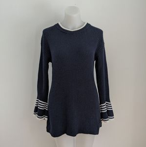 TOMMY HILFIGER Bell Sleeve Sweater, M